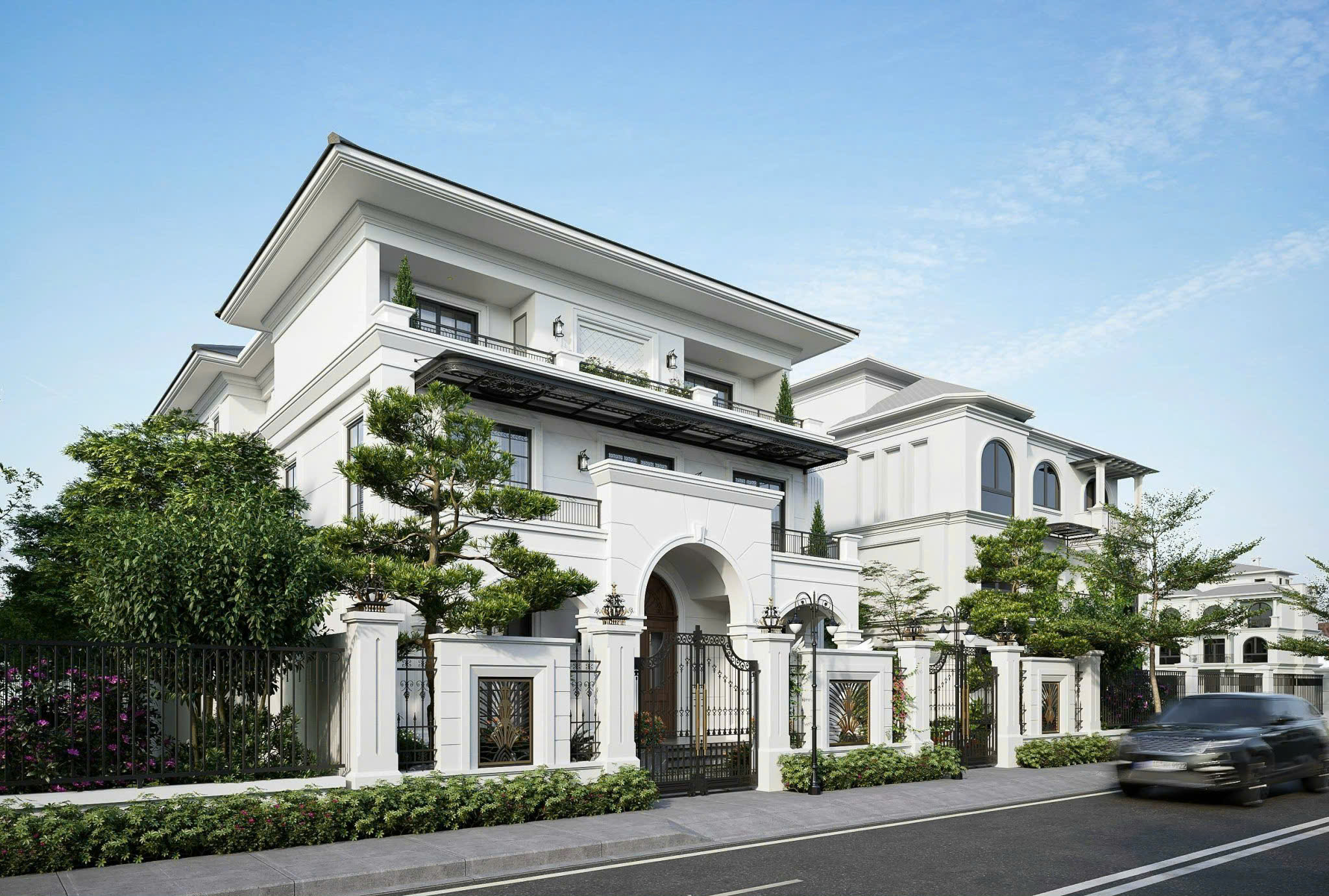 Dự án thiết kế kiến trúc biệt thự Loan Villa 3