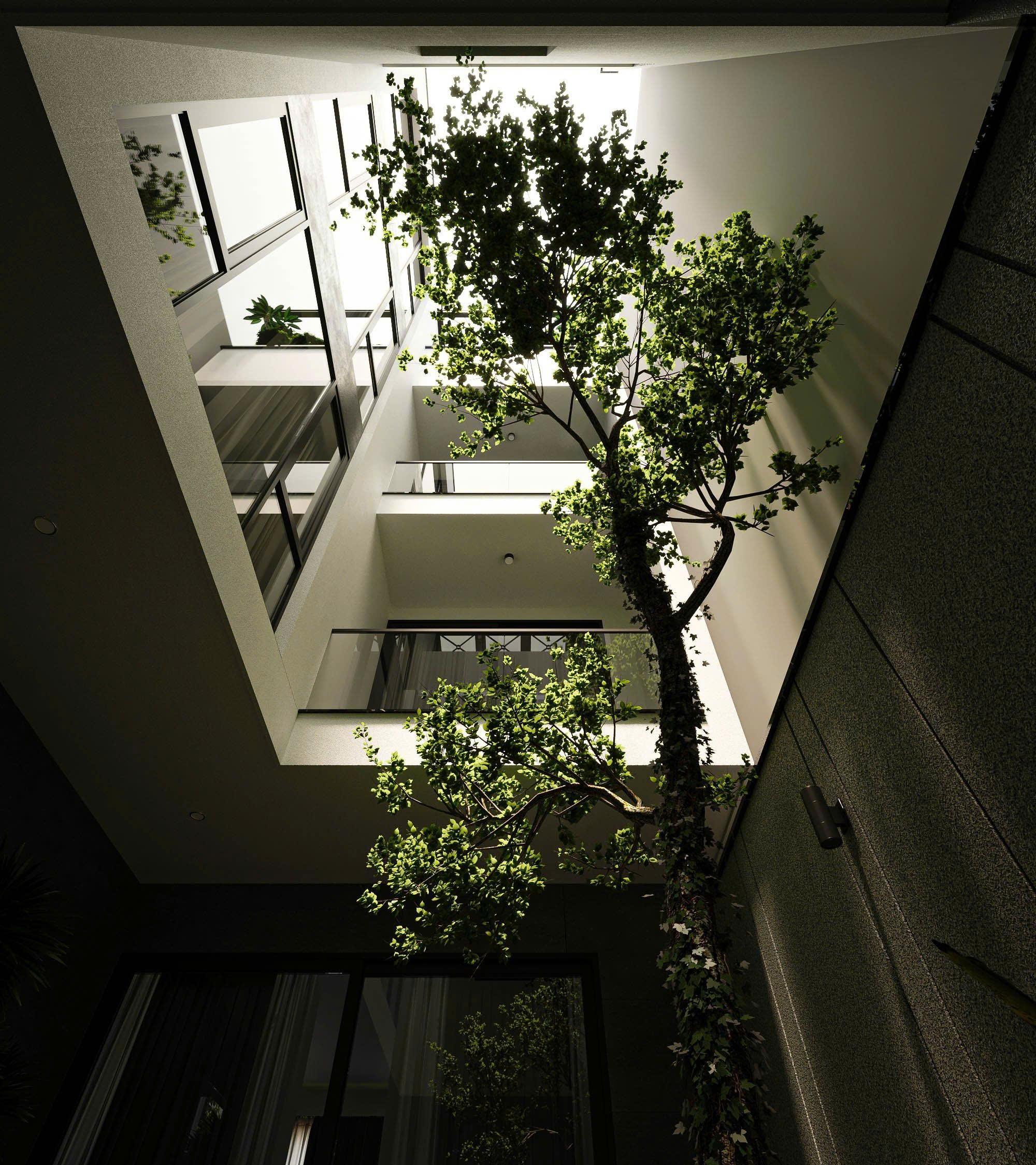 Dự án thiết kế kiến trúc biệt thự Mrs C Villa 2