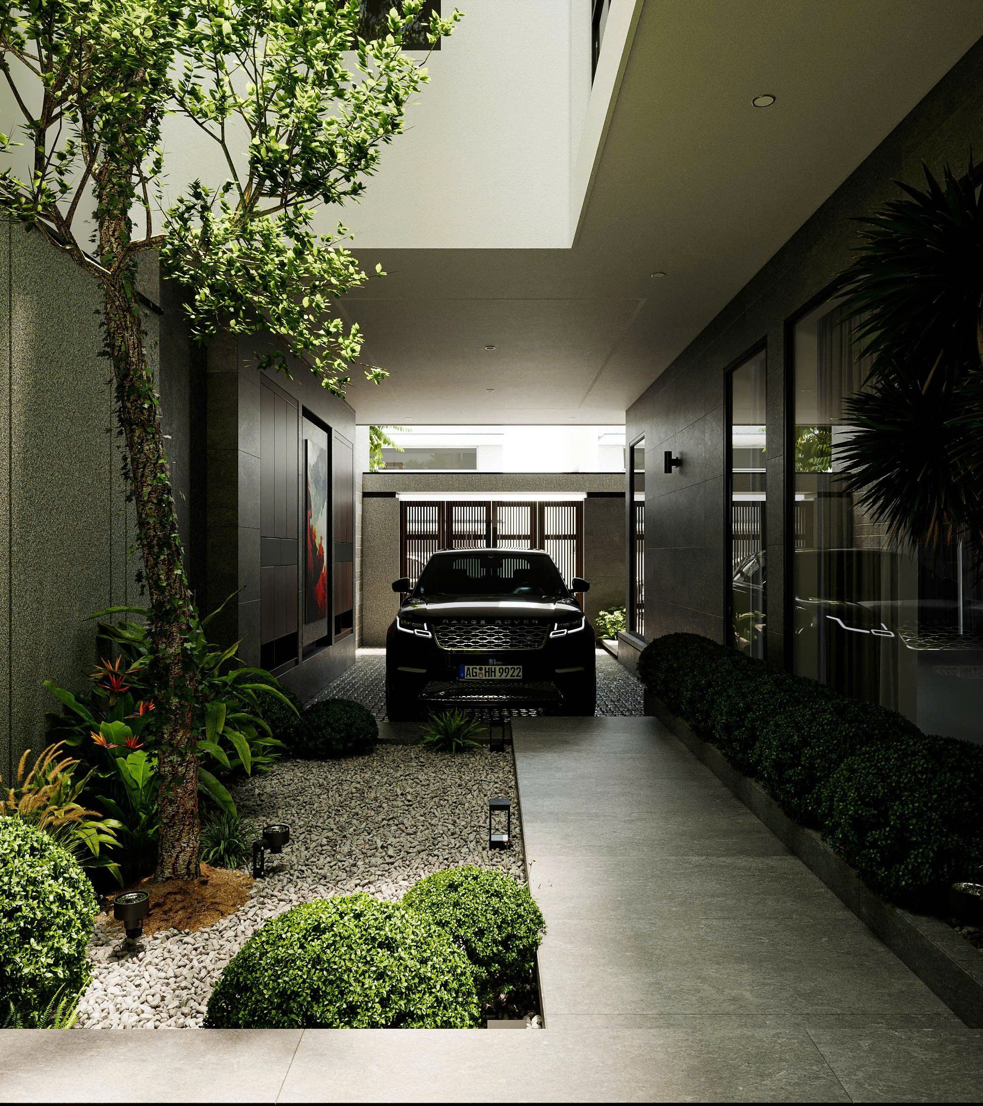 Dự án thiết kế kiến trúc biệt thự Mrs C Villa 5