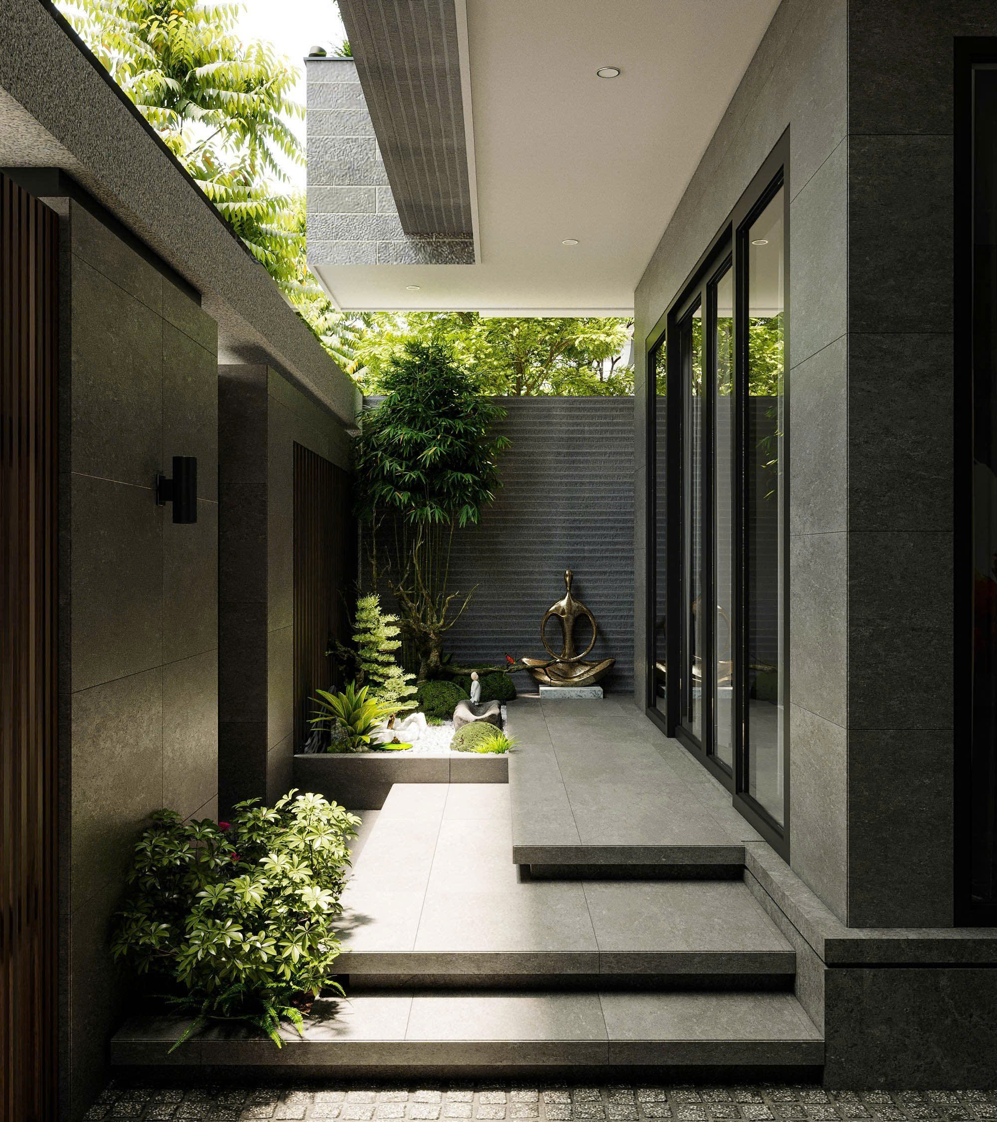 Dự án thiết kế kiến trúc biệt thự Mrs C Villa 6