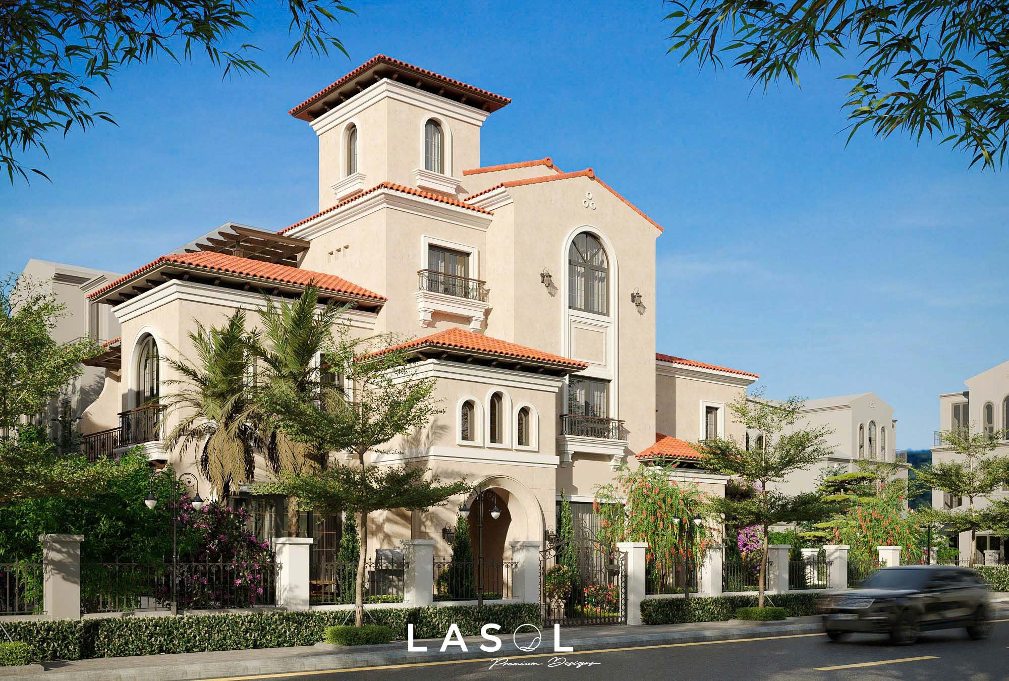 Dự án thiết kế kiến trúc kim anh villa lasol design 6