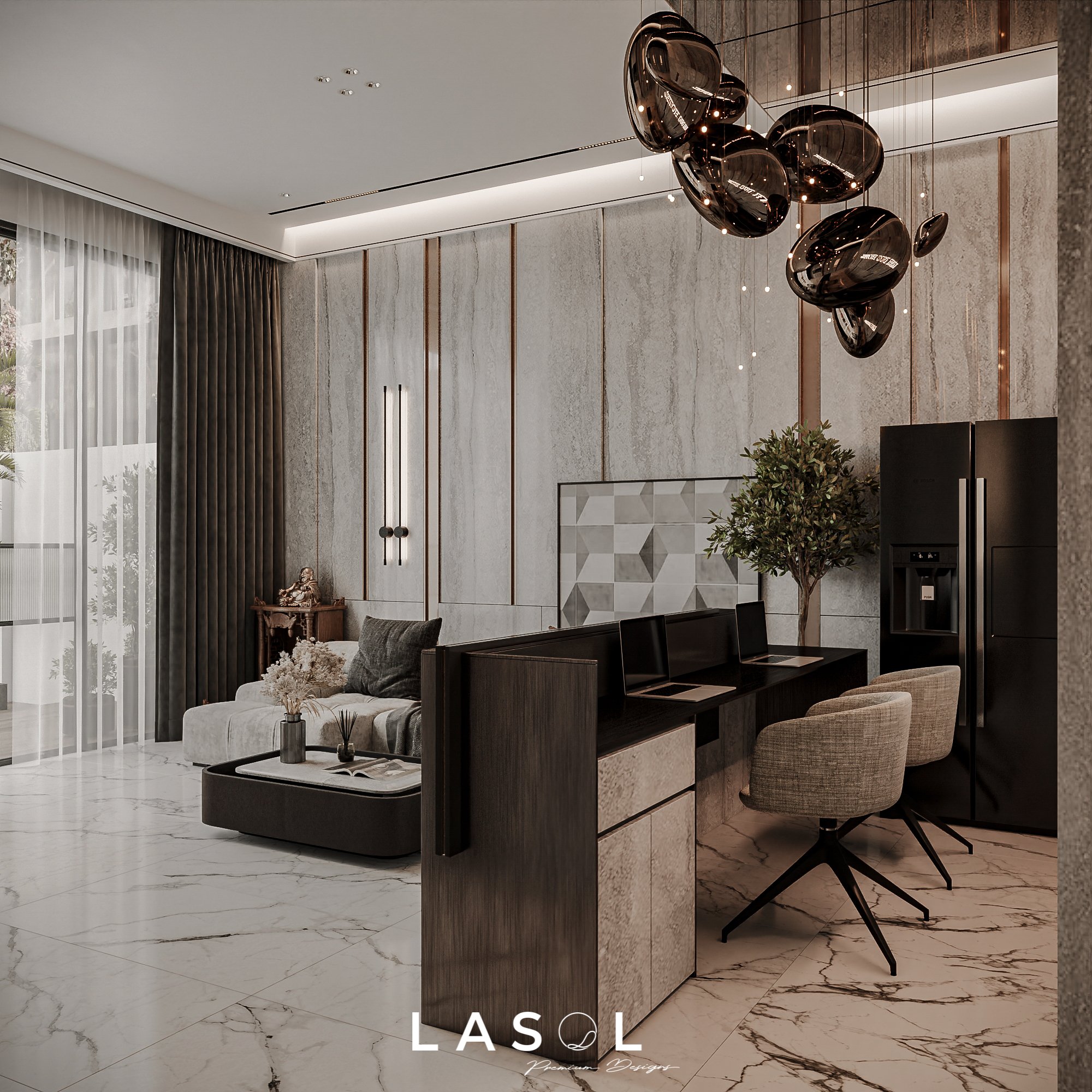Dự án thiết kế nội thất Linh Đức Hotel 4
