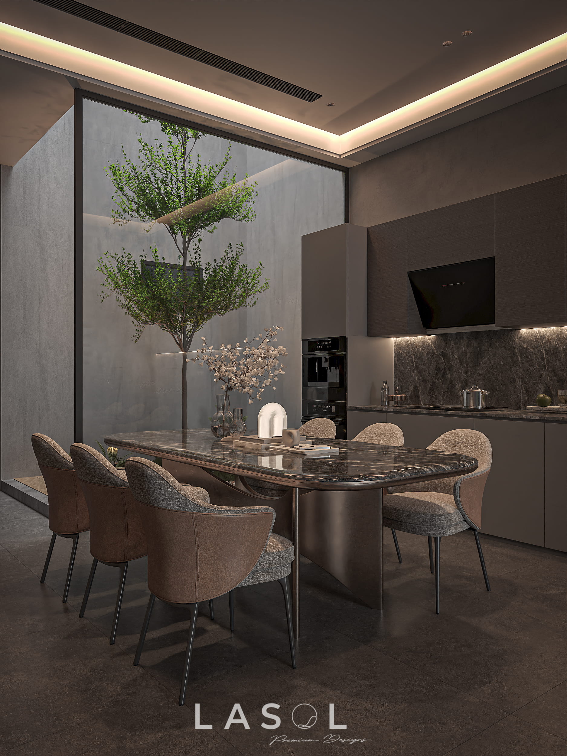 Thiết Kế Nội Thất Phòng Bếp Đô Đoan House