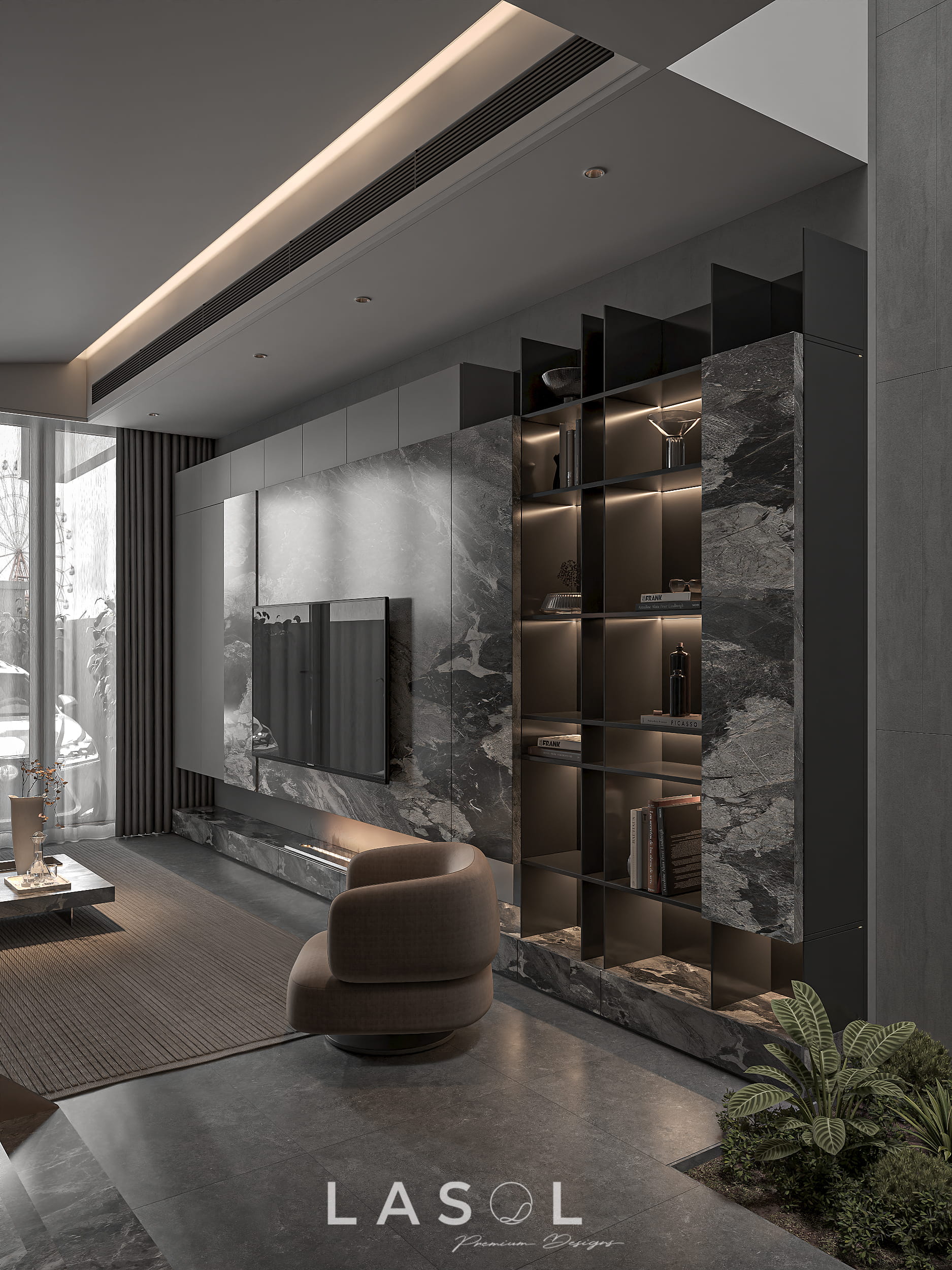 Thiết Kế Nội Thất Phòng Khách Đô Đoan House