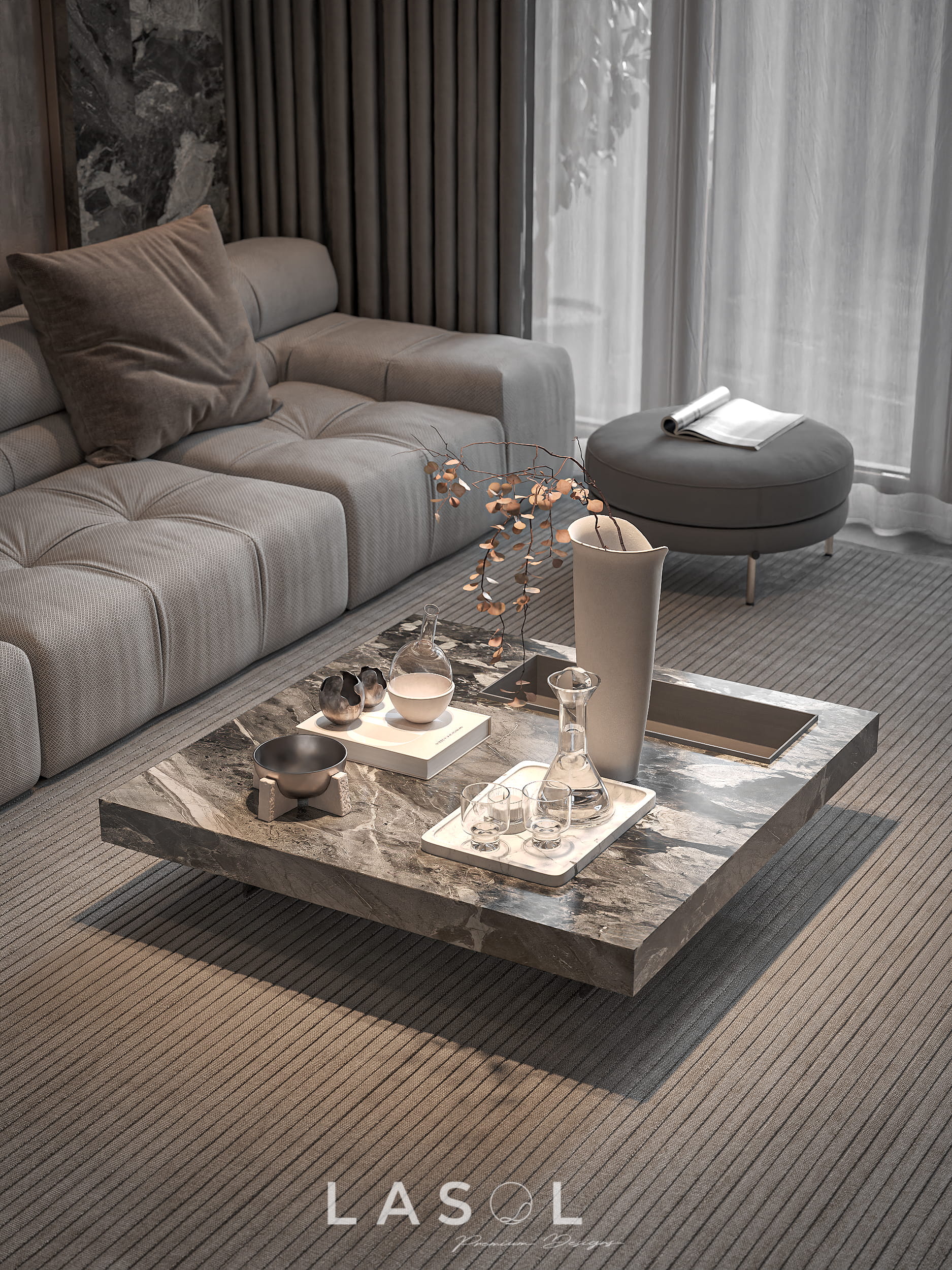 Thiết Kế Nội Thất Phòng Khách Đô Đoan House