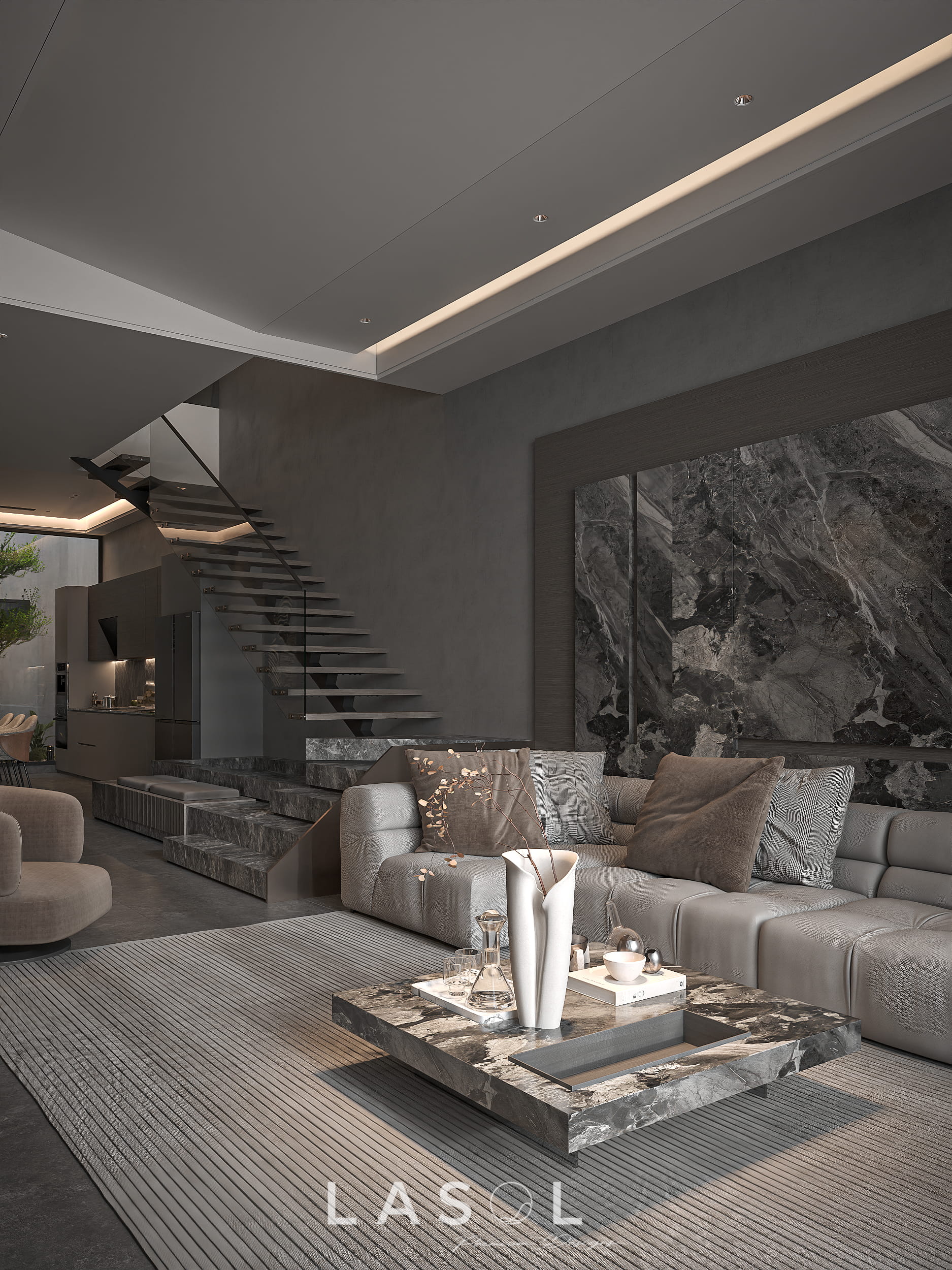 Thiết Kế Nội Thất Phòng Khách Đô Đoan House