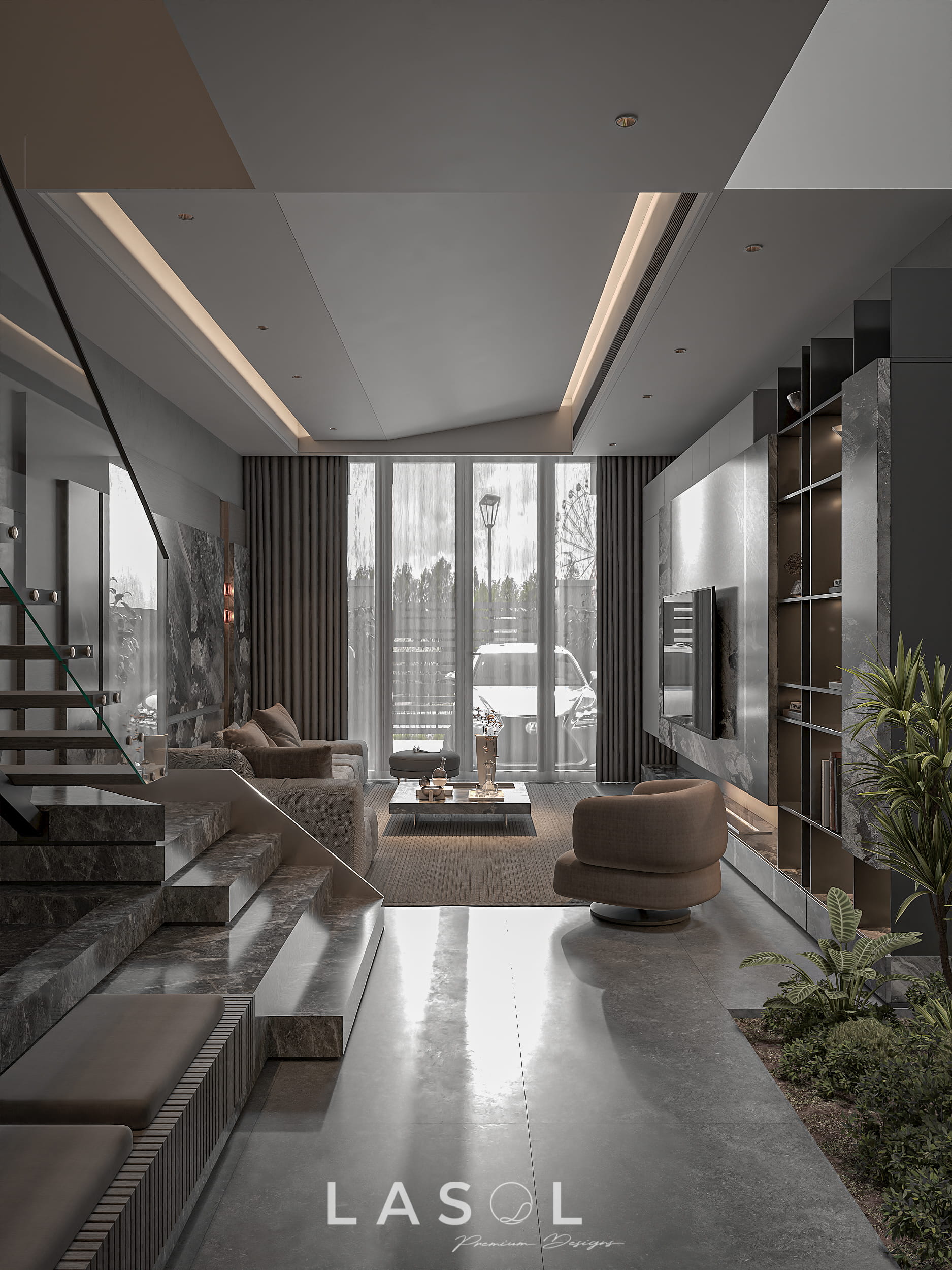 Thiết Kế Nội Thất Phòng Khách Đô Đoan House