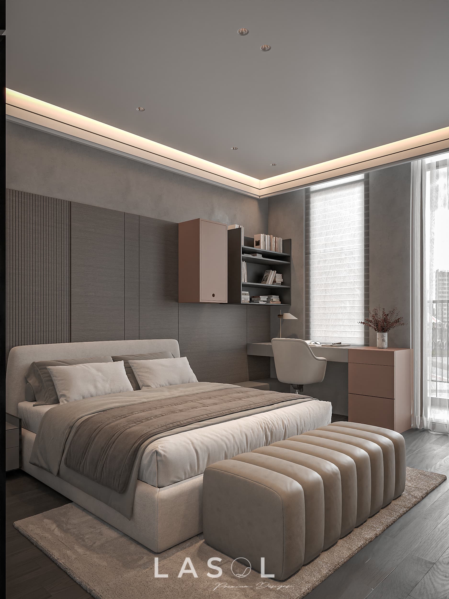 Thiết Kế Nội Thất Phòng Ngủ Đô Đoan House
