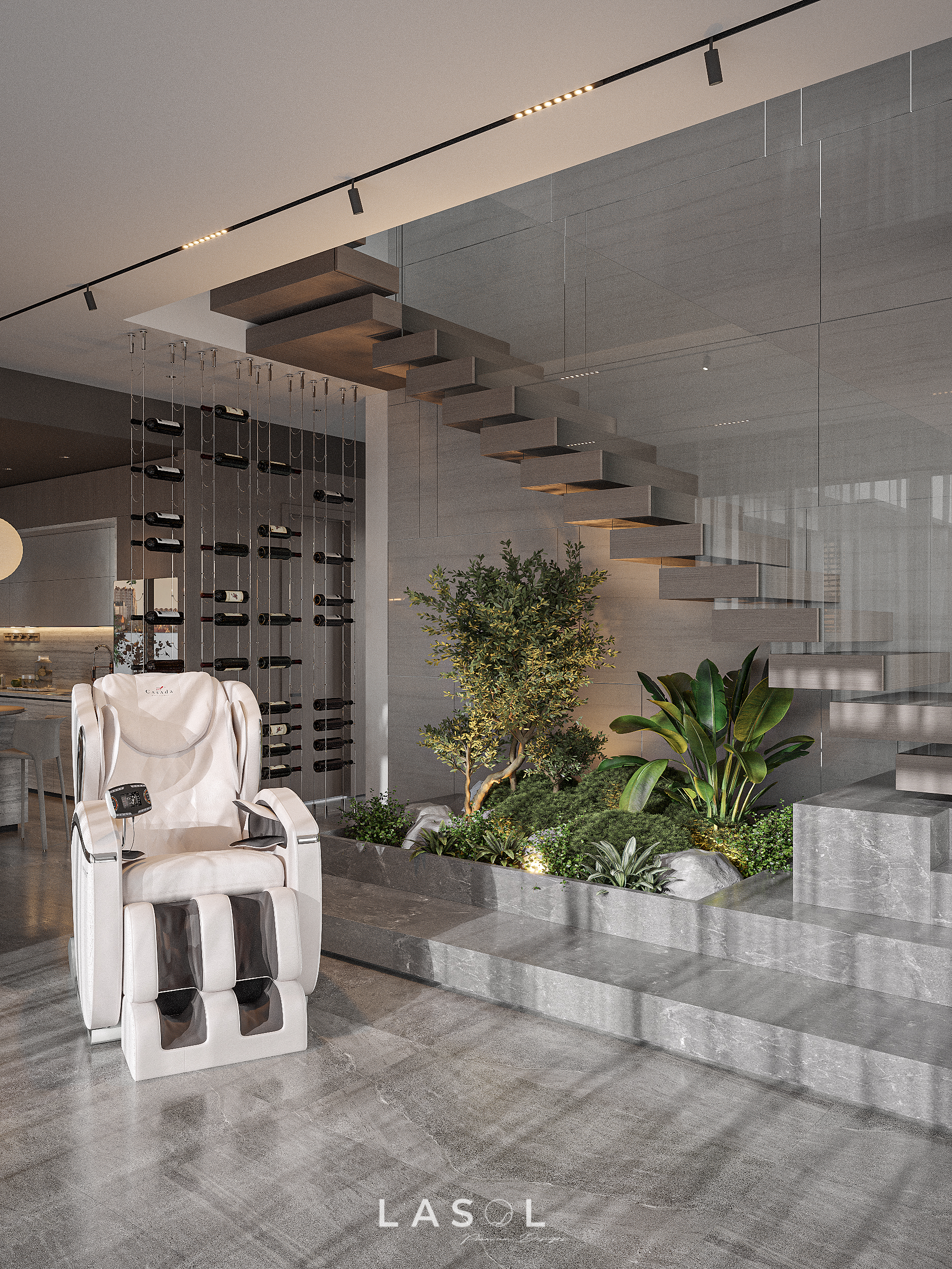 Thiết kế nội thất phòng khách THANH LINH VILLA